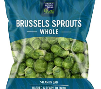 Mann Whole Brussel Sprouts 6/12 oz