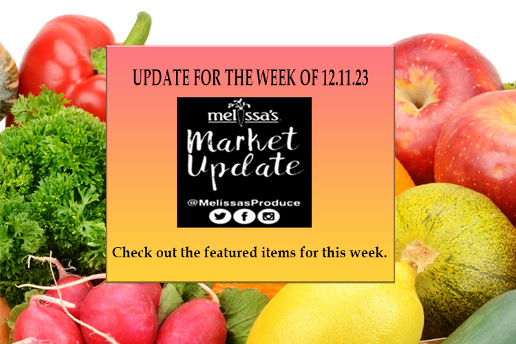 Melissa's Market Update 