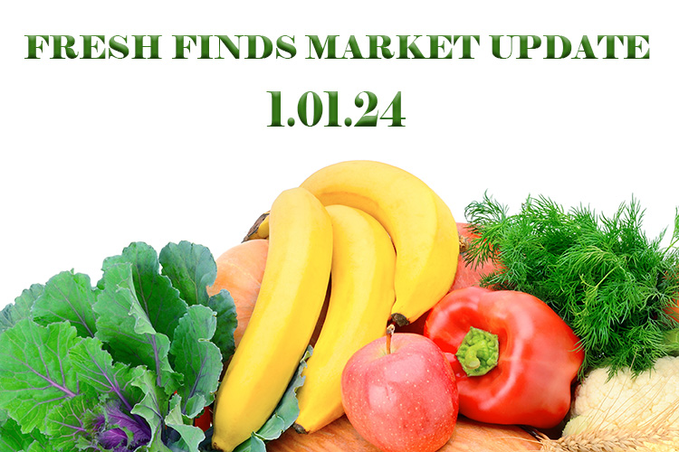 Fresh Finds Market Update 1.01.24