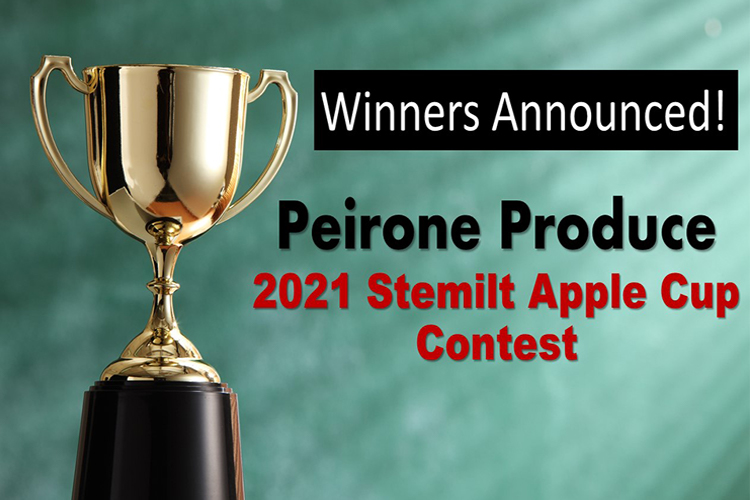 Peirone Produce 2021 Stemilt Apple Cup Winners