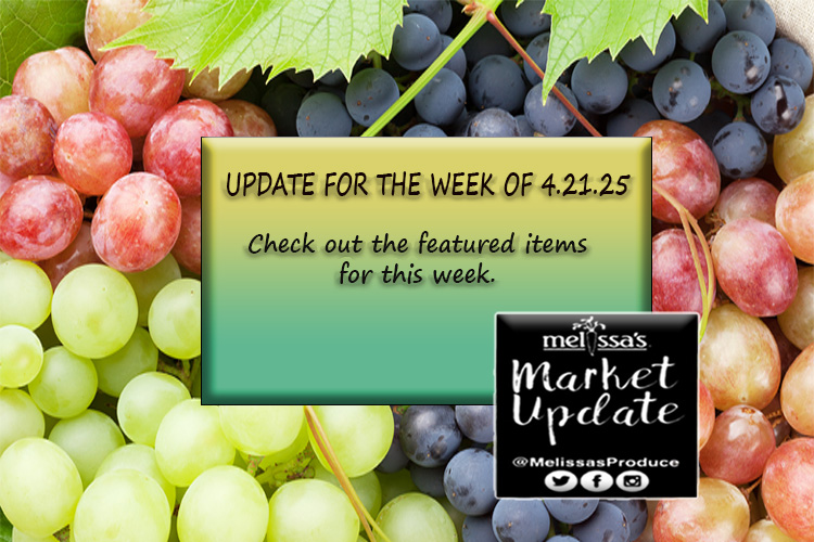 Melissa's Market Update Melissa's Market Update