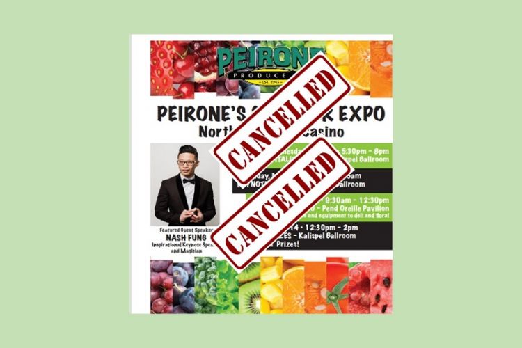 Peirone Produce To Cancel Fall Expo