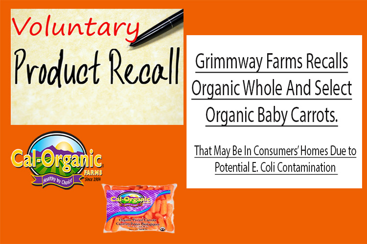 Cal Organics Voluntary Recall